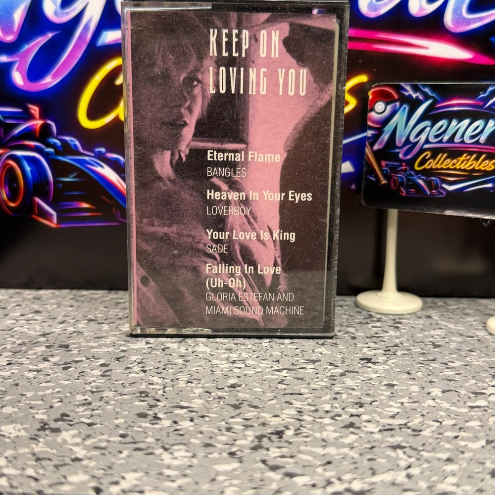 Keep On Loving You Various Artists Cassette Sony Music BCT-22162 Sade Journey